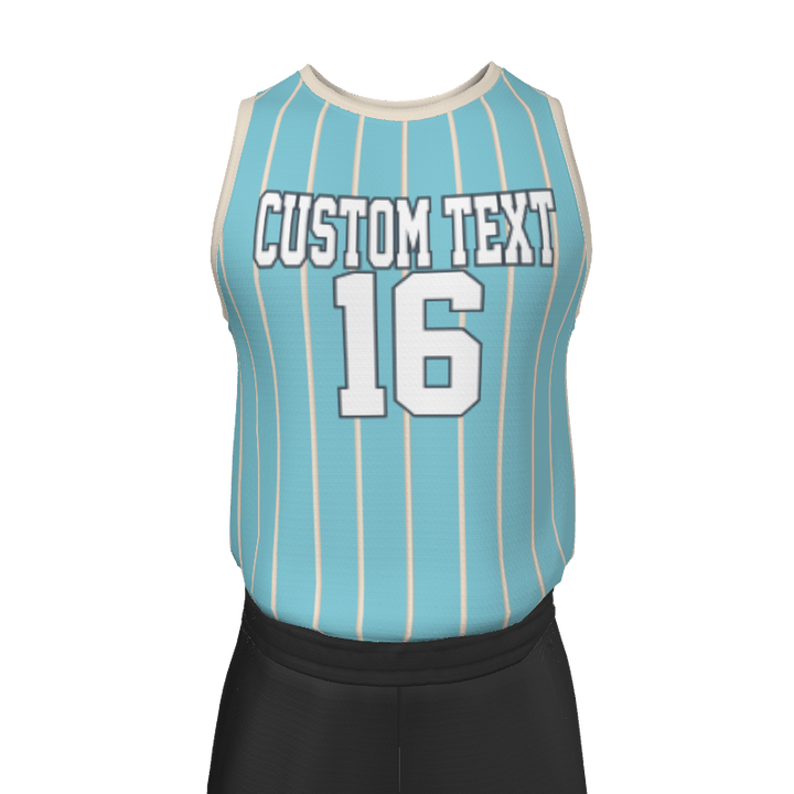 Basketball Pinstripes Reversible Sublimated Basketball Jersey. (x 1)