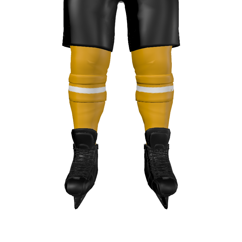Hockey Pittsburgh Style Reversible Hockey Socks. (x 15)