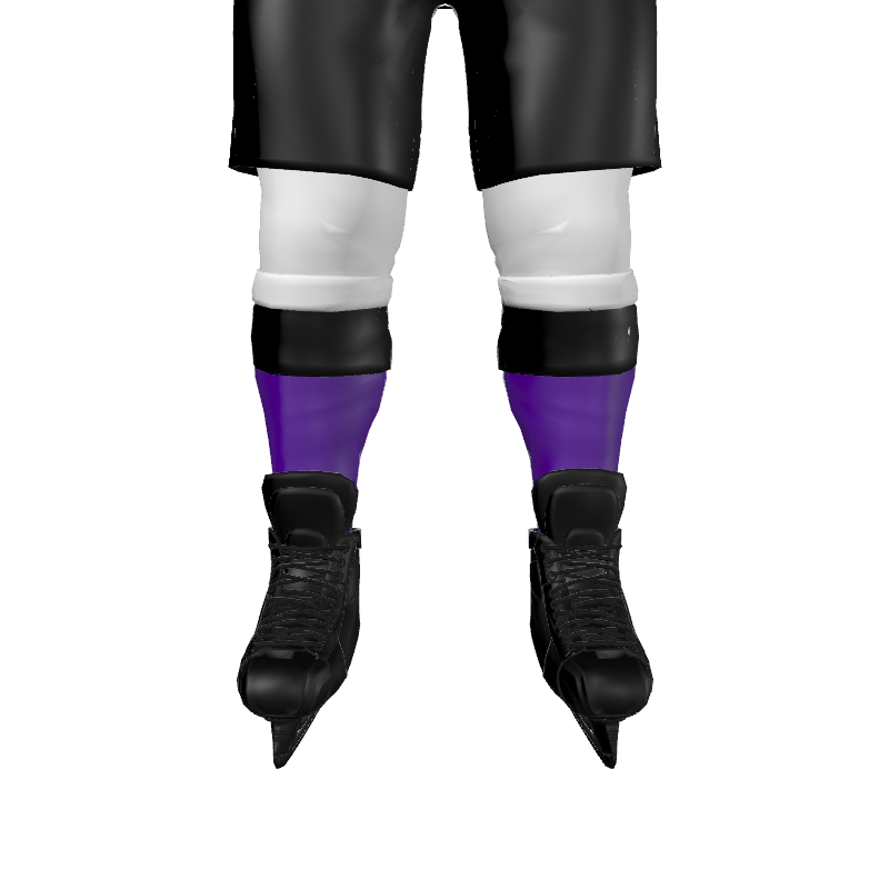Hockey Vegas Style Reversible Hockey Socks. (x 1)