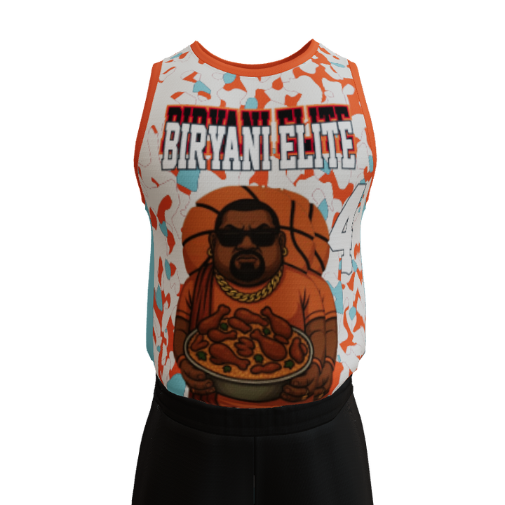 Basketball Camouflage Reversible Sublimated Basketball Jersey. (x 10)