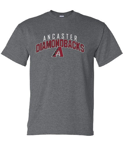 Ancaster Diamondbacks Dark Grey T-shirt