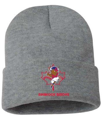 BINBROOK BASEBALL ROLL UP WINTER HAT