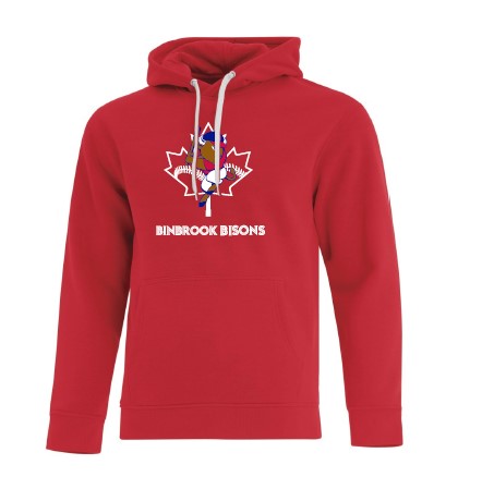 BINBROOK BASEBALL COTTON BLEND HOODY