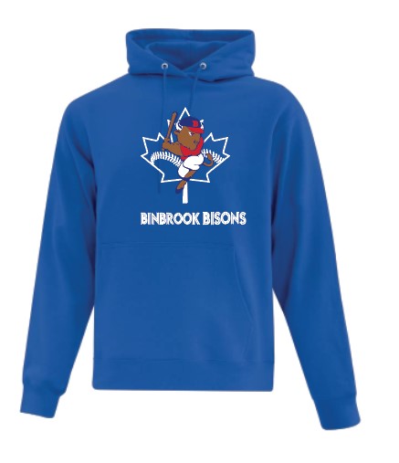 BINBROOK BASEBALL COTTON BLEND HOODY