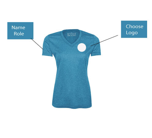 HHS Nursing Performance V-neck Tee