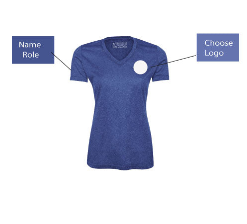 HHS Nursing Performance V-neck Tee