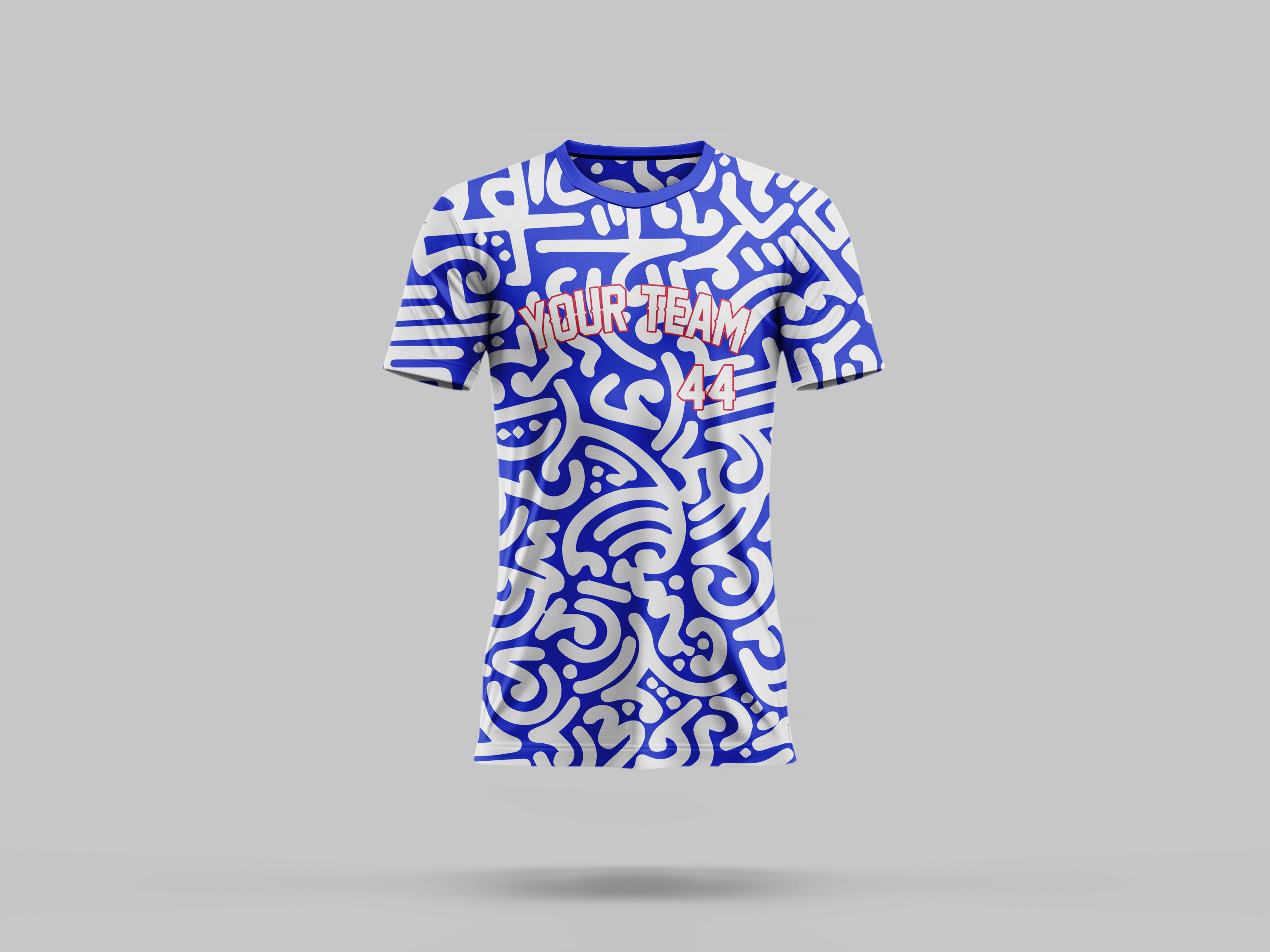 Scribbles | Crewneck Baseball Jersey