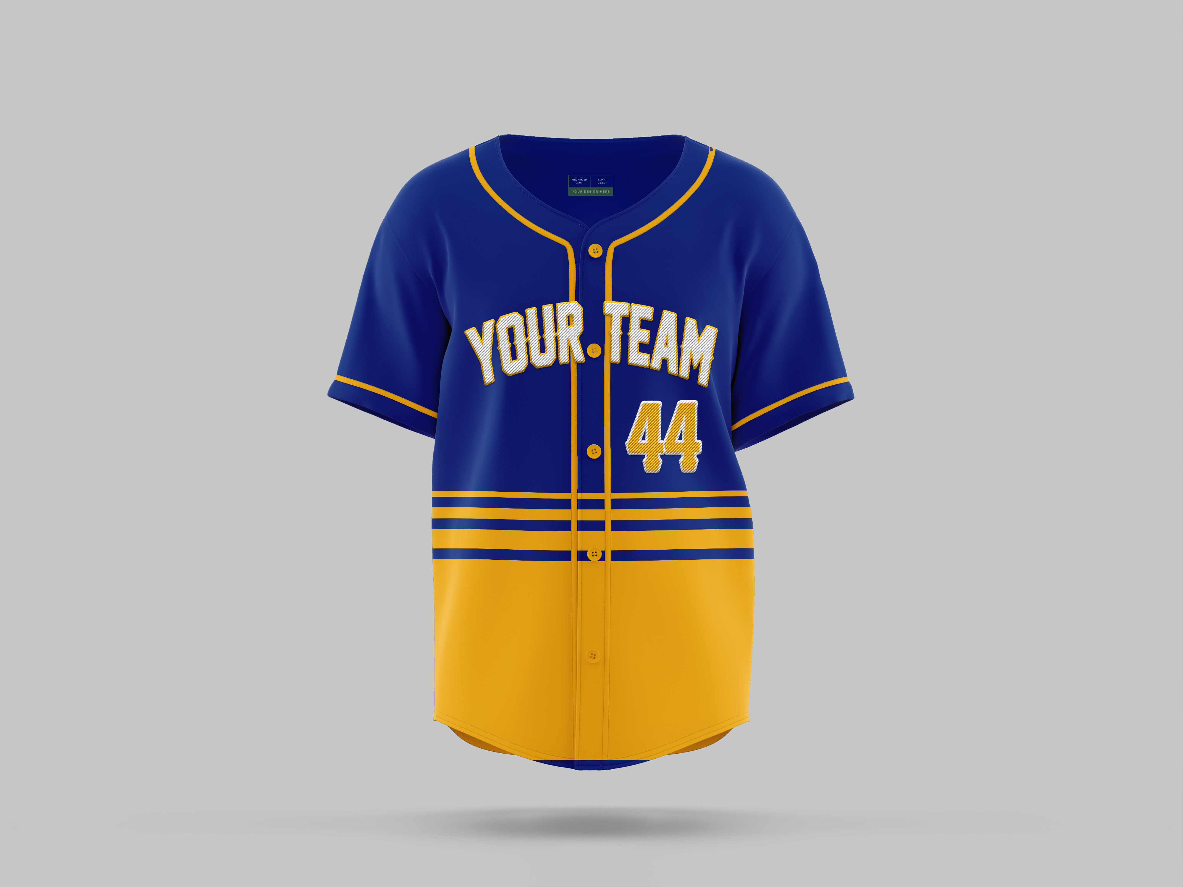 Midnight Run | Full Button Baseball Jersey