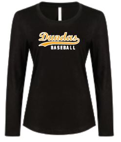 Dundas Baseball Long Sleeve Shirt
