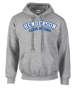 Henderson Embroidered Grad Hoody