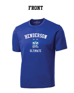 Henderson Huskies Short Sleeve Ultimate Frisbee