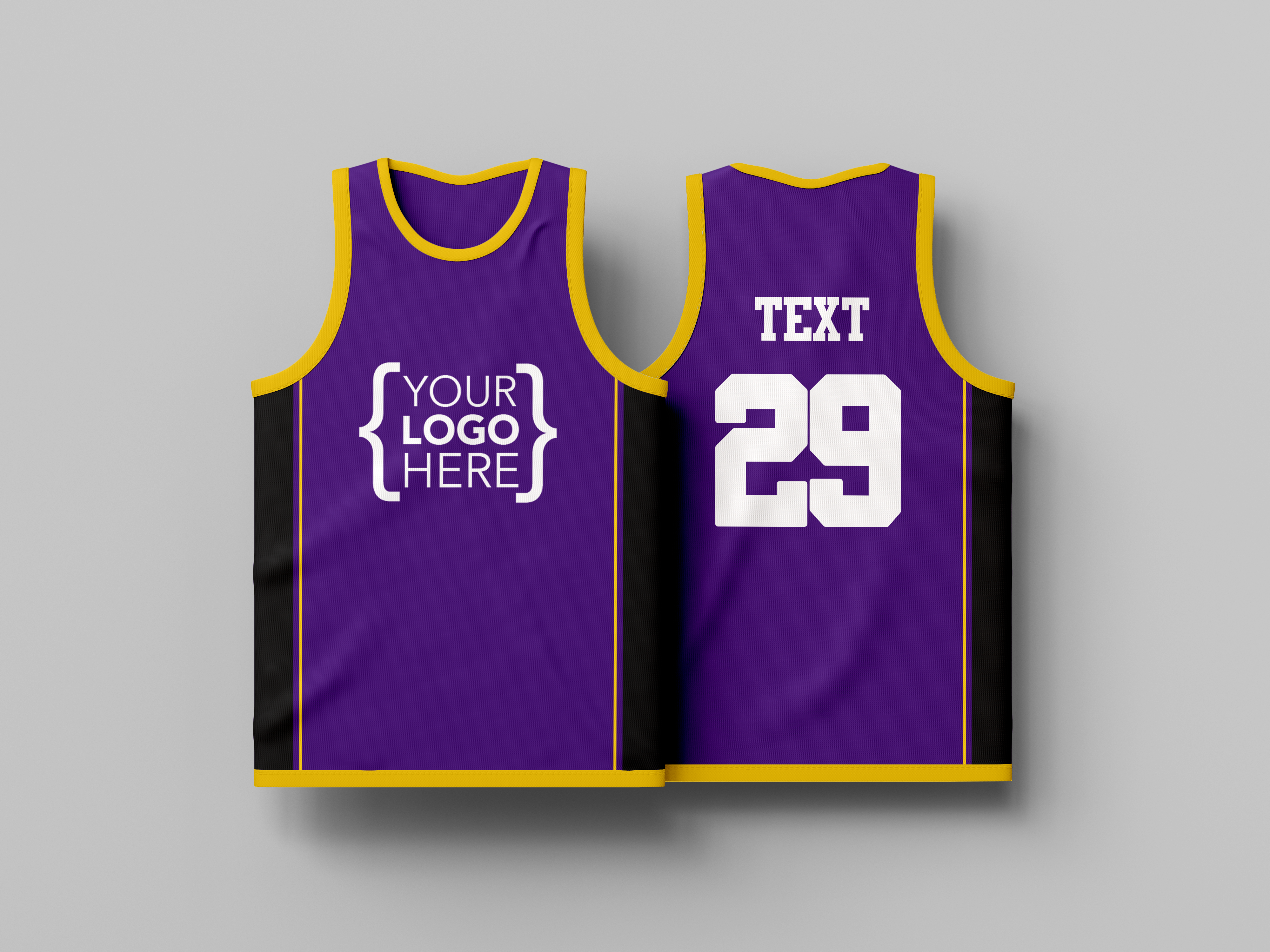 Sublimated Basketball Jersey - Los Angeles Style
