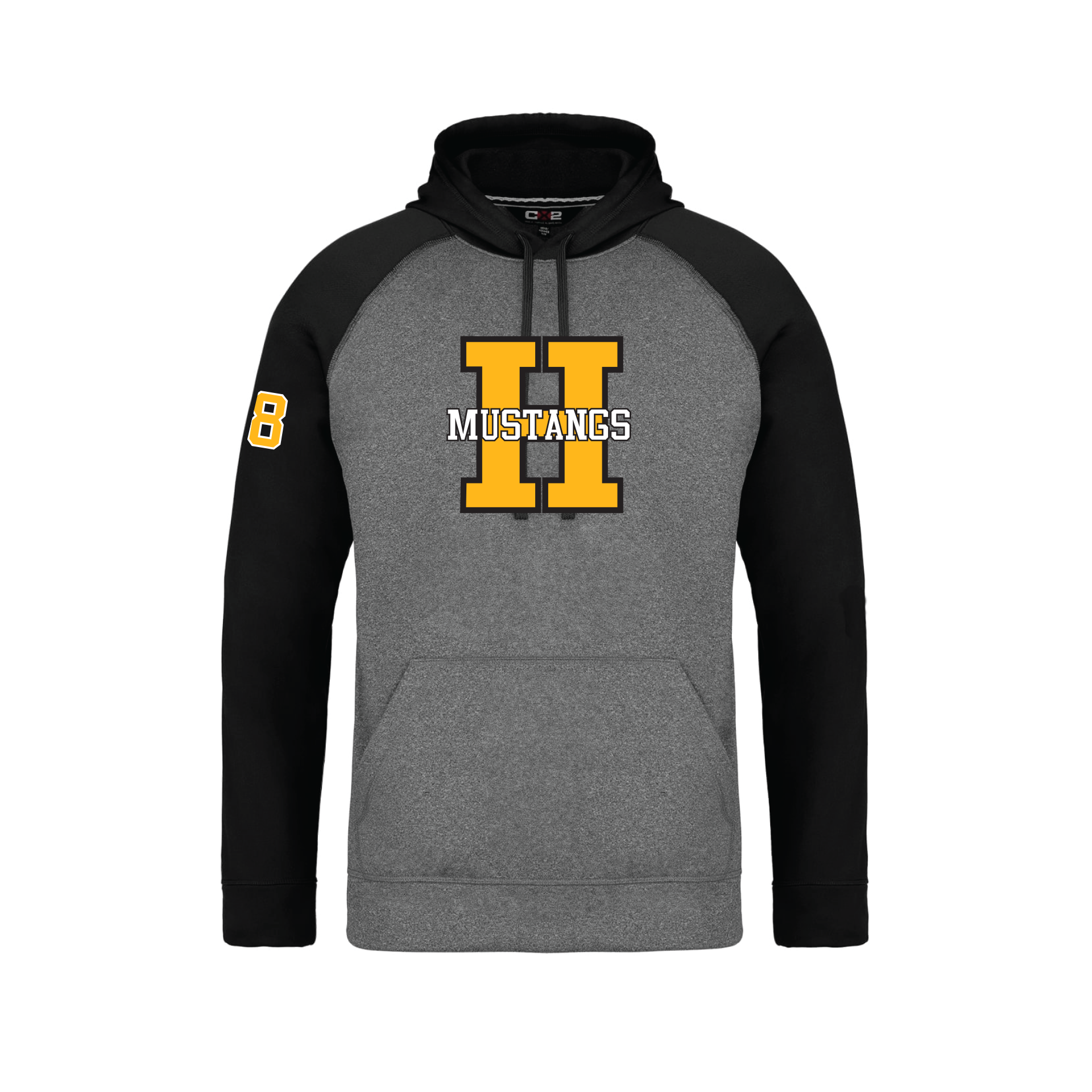 Mustangs Two Tone Performance Hoodies