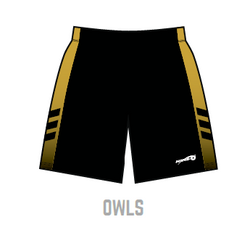 Sublimated Shorts - Owls