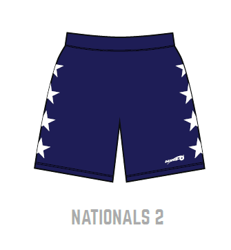 Sublimated Shorts - Nationals