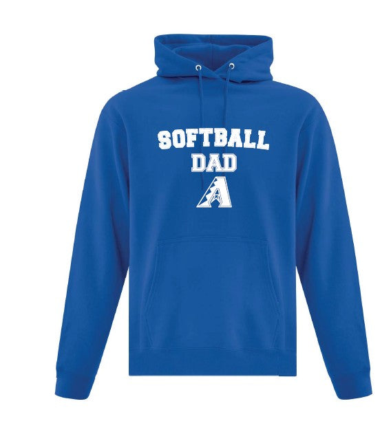 Softball Mom or Dad Hoody