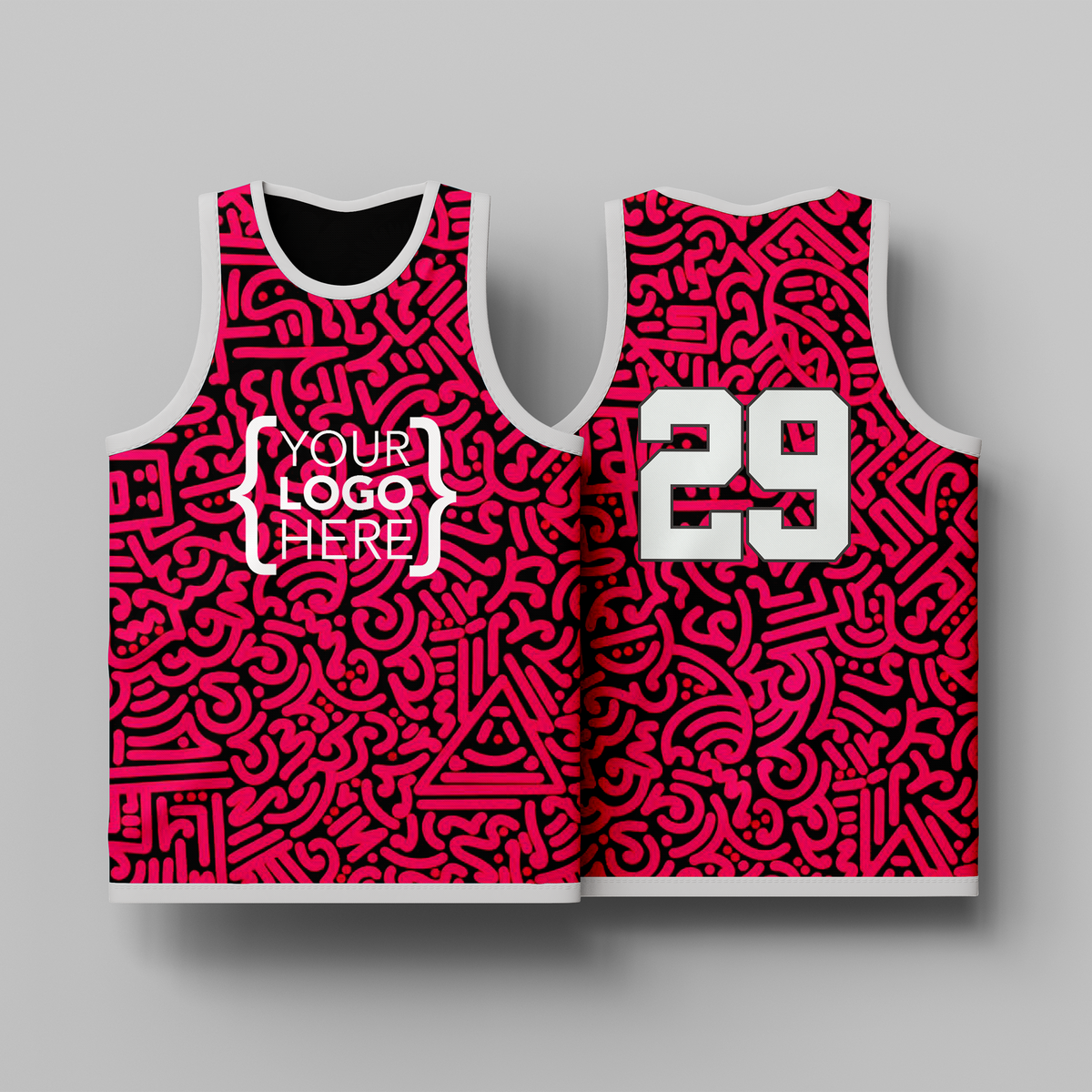 Custom Sublimated Basketball Jersey - Street Scribbles – Team Headquarters