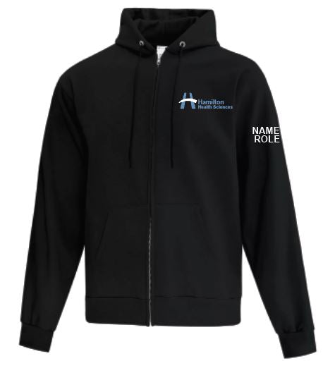 HHS Surgical Oncology EF4 Full Zip Sweater with hood