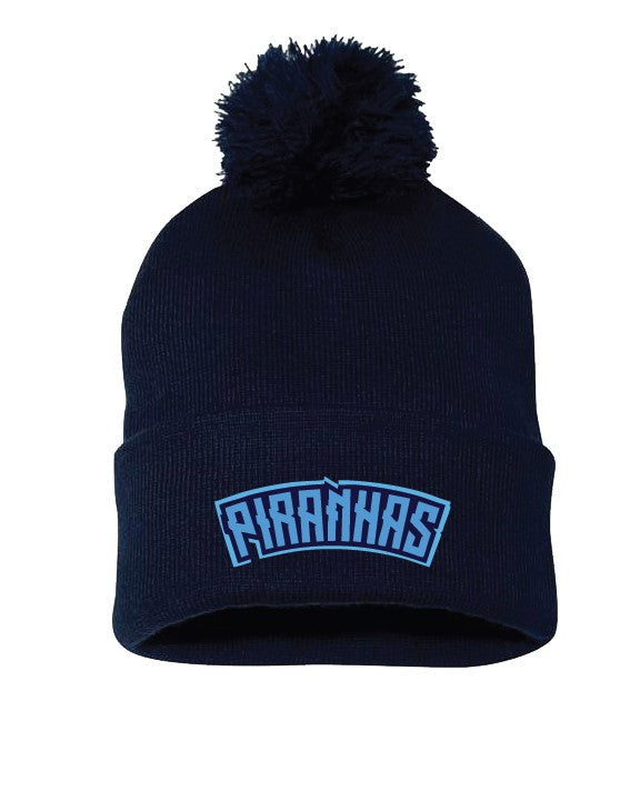 Hamilton Piranhas Winter Hat with Pom Pom
