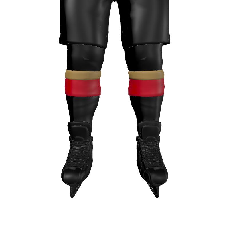 Hockey Vegas Style Sublimated Hockey Socks. (x 1)