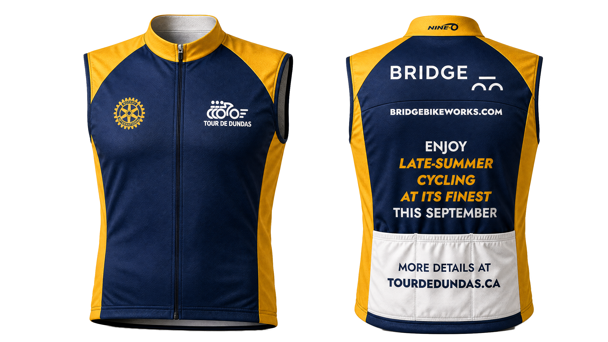 Official Tour de Dundas Cycling Vest