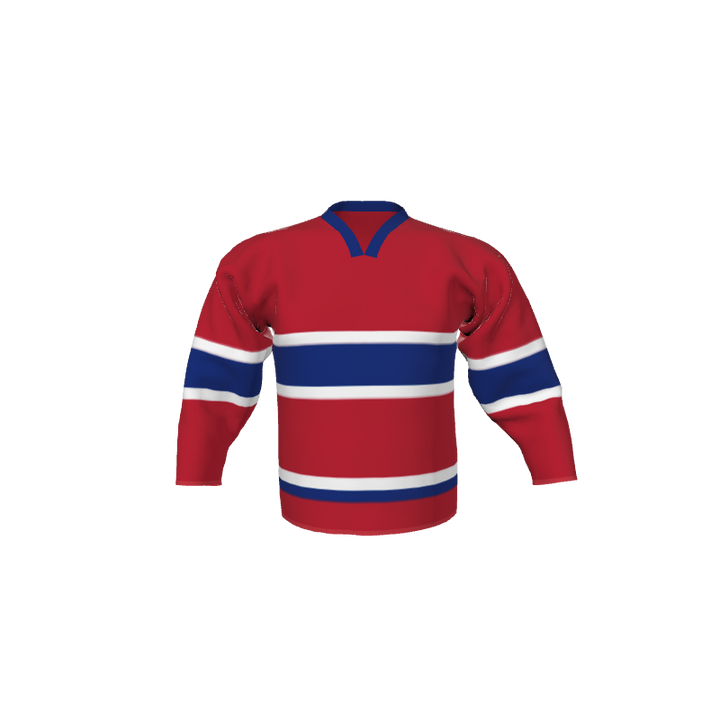 Hockey Montreal Style Sublimated Hockey Jersey. (x 24)