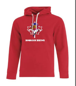 BINBROOK BASEBALL COTTON HOODY