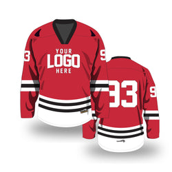 Sublimated Hockey Jerseys - Chicago Style