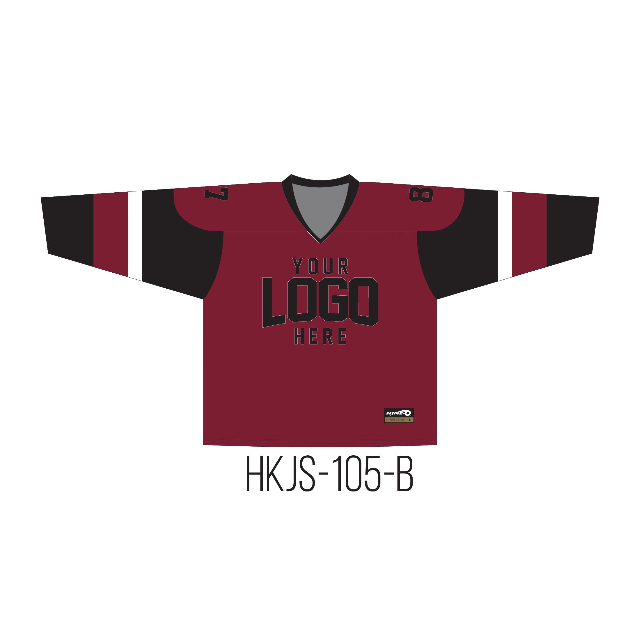 Sublimated Hockey Jerseys - Pittsburgh Style