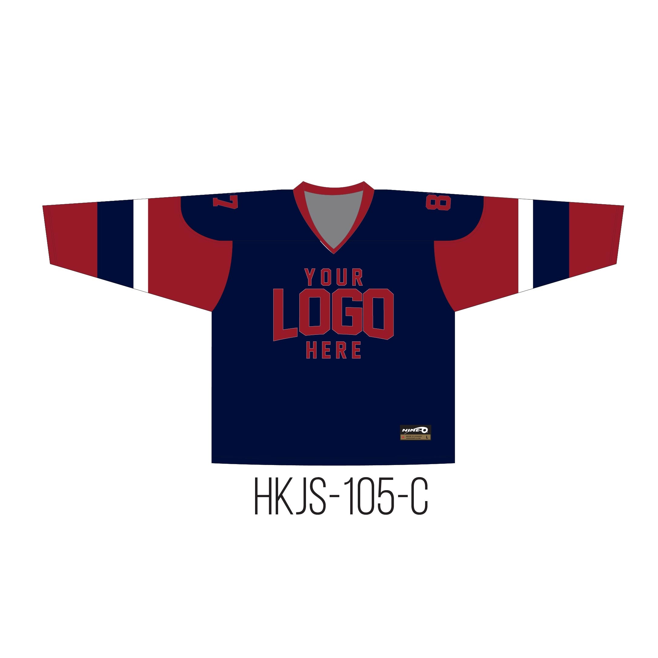 Sublimated Hockey Jerseys - Pittsburgh Style