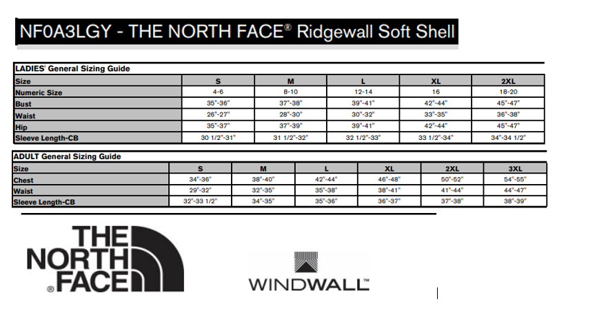MacOrtho North Face Ridgewall Jackets