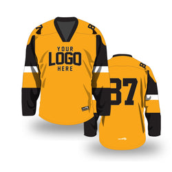 Sublimated Hockey Jerseys - Pittsburgh Style